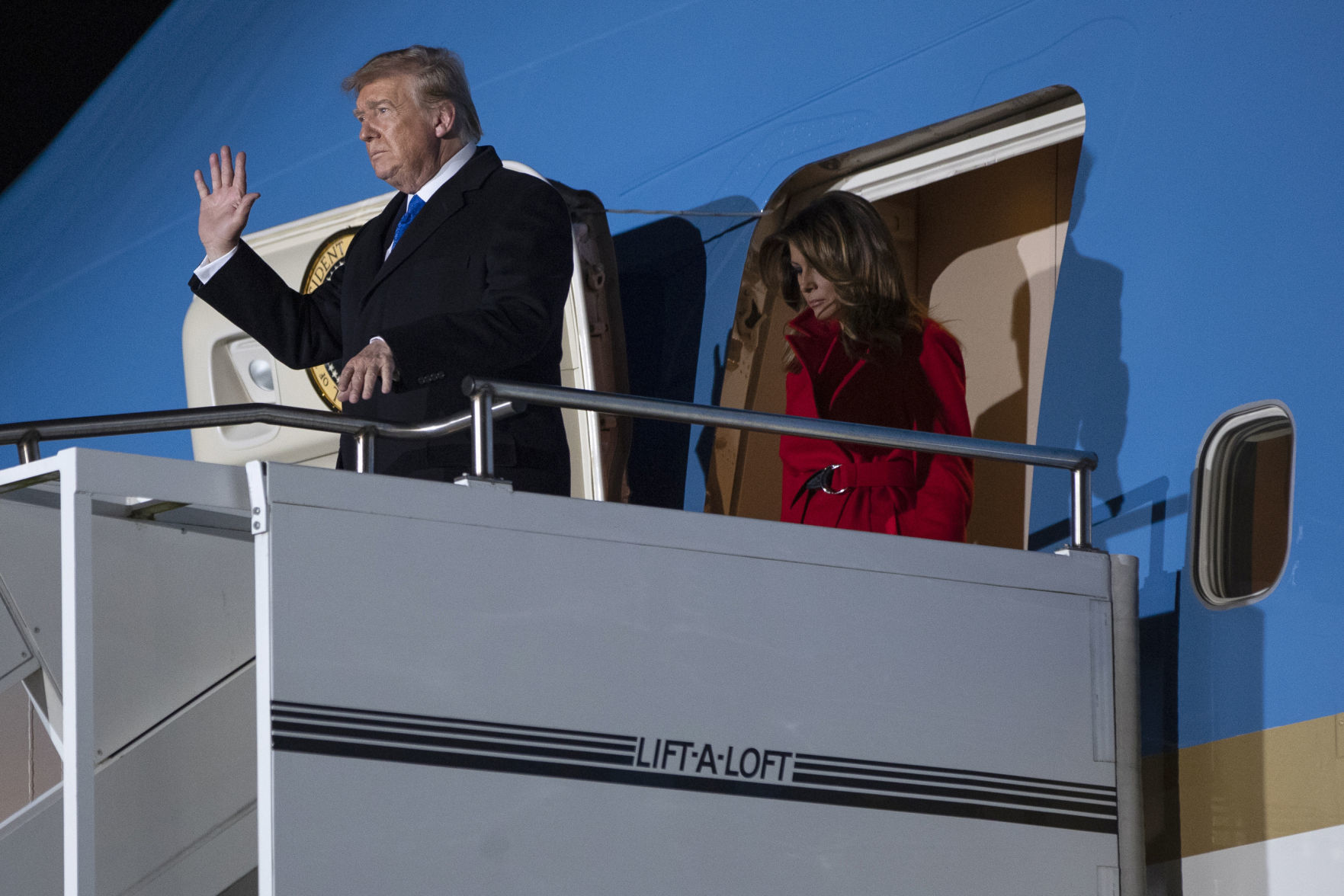 Donald and Melania Trump